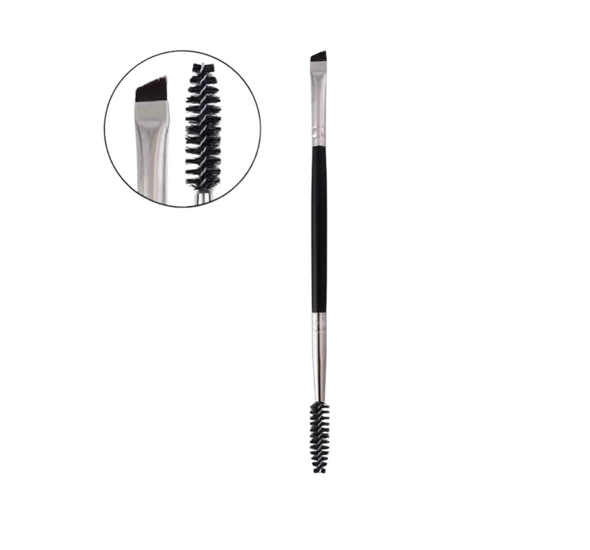 Brocha doble para cejas
