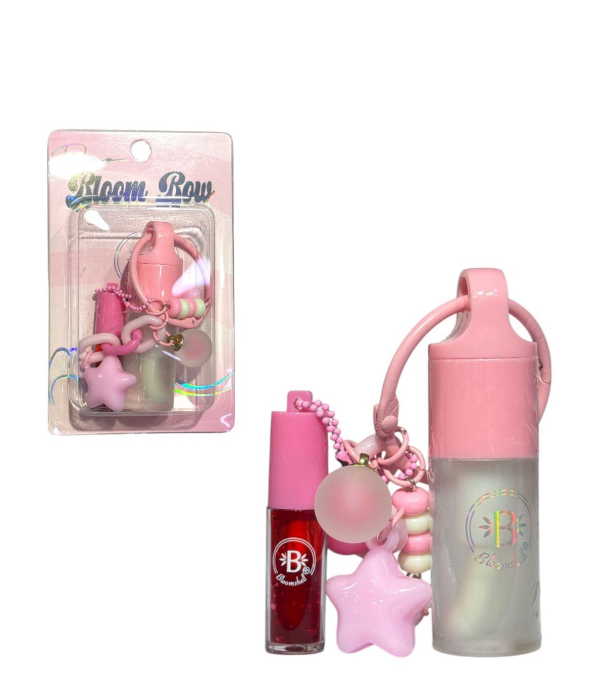 Llavero Dúo Mimosa + mini tinta Bloomshell