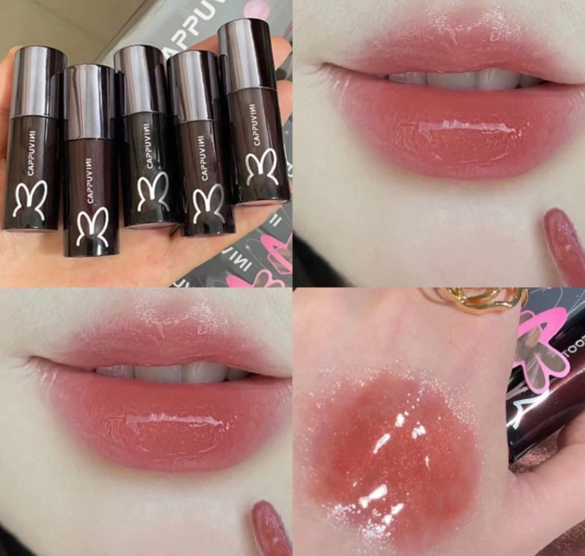 Lip gloss húmedo Cappuvini (se envía surtido)
