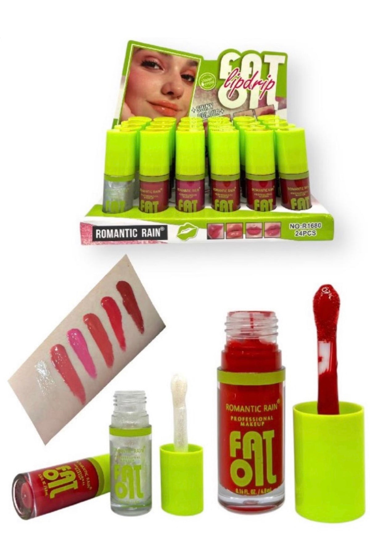 Fat oil lip gloss (se envían surtidos)